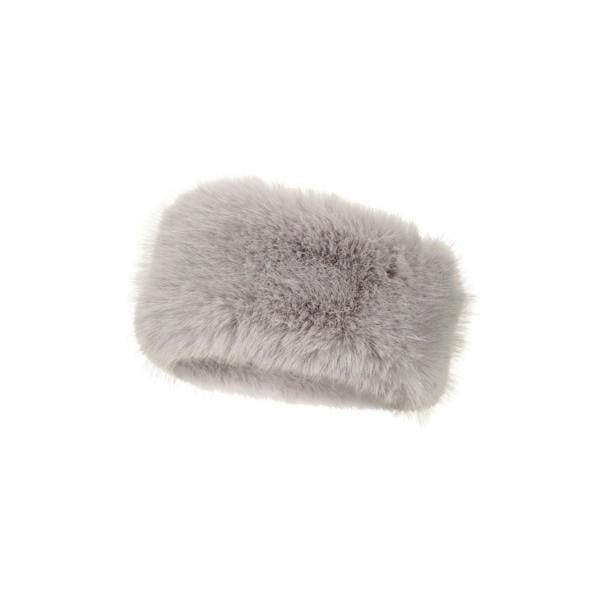 Mountain Warehouse Womens/Ladies Faux Fur Thermal Headband - Grey - 