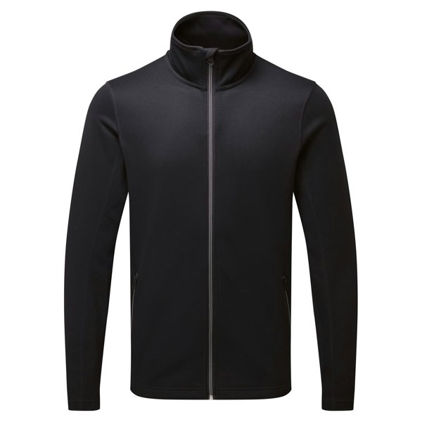 Premier Mens Sustainable Sweat Jacket - Black