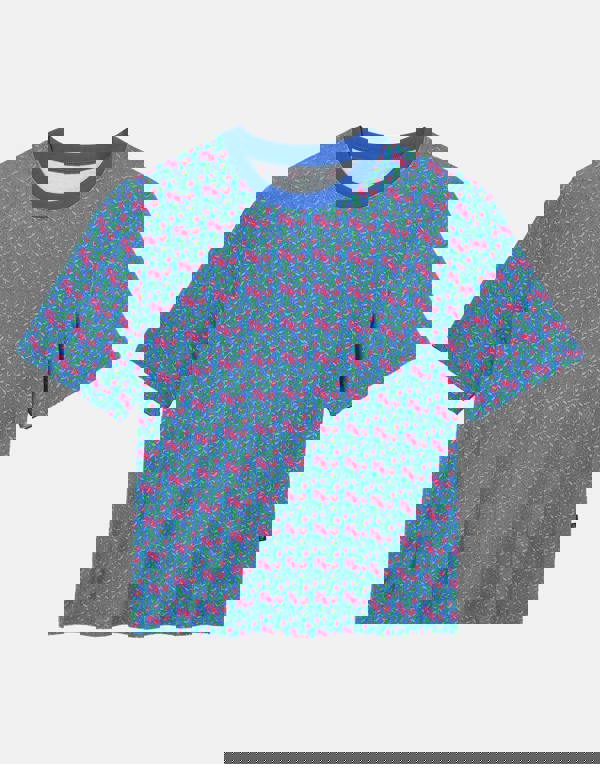 British Boxers Women's Bamboo Short Pyjama Set - Boom Bloom!