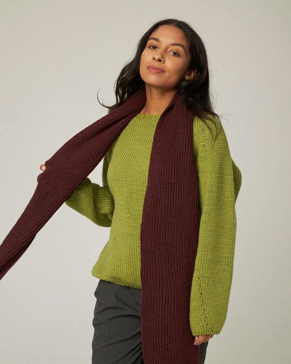 Peregrine  Porter Ribbed Scarf