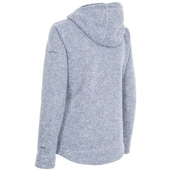 Trespass Women's Reserve Hooded Fleece - Denim Blue