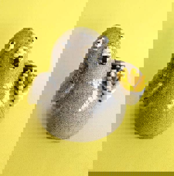 Percy With The Chips – Handmade Pigeon Ornament