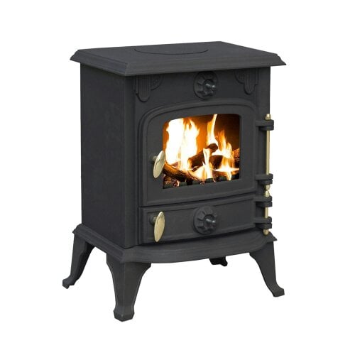 Nicoman Cast Iron Defra Approved Multi-Fuel Burning Stove 5kW - JA013