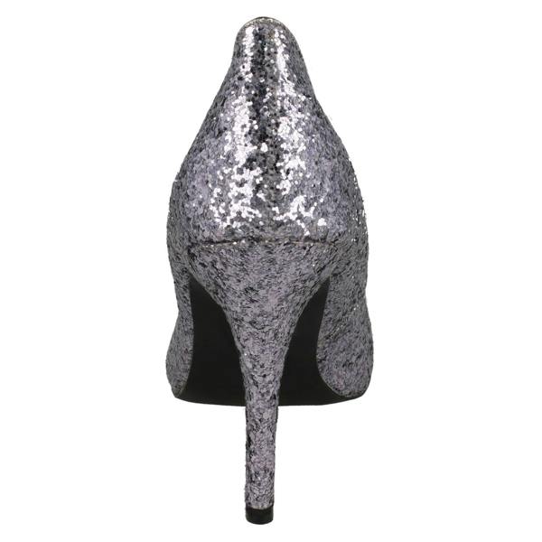 Anne Michelle Ladies Anne Michelle Glittery Court Shoe