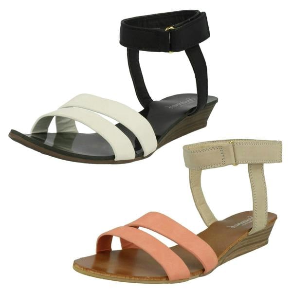 Savannah Ladies Savannah Low Heel Sandal