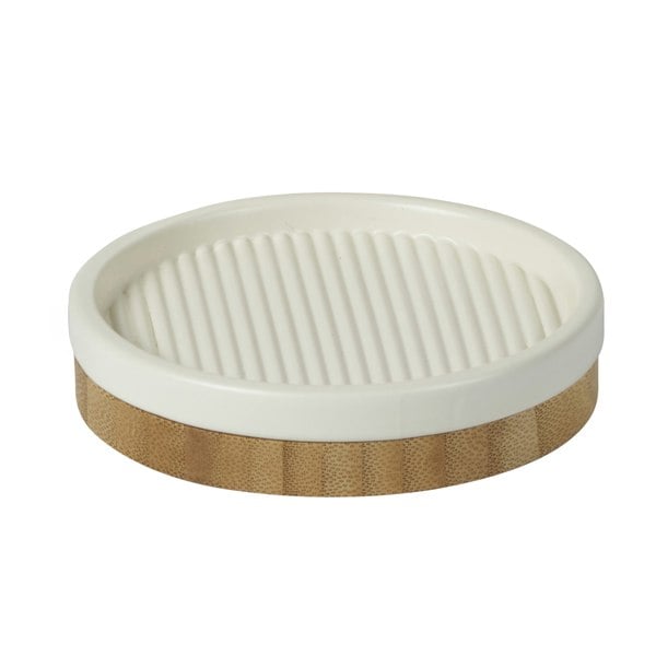 Showerdrape Bondi Cream Ceramic Bathroom Soap Dish