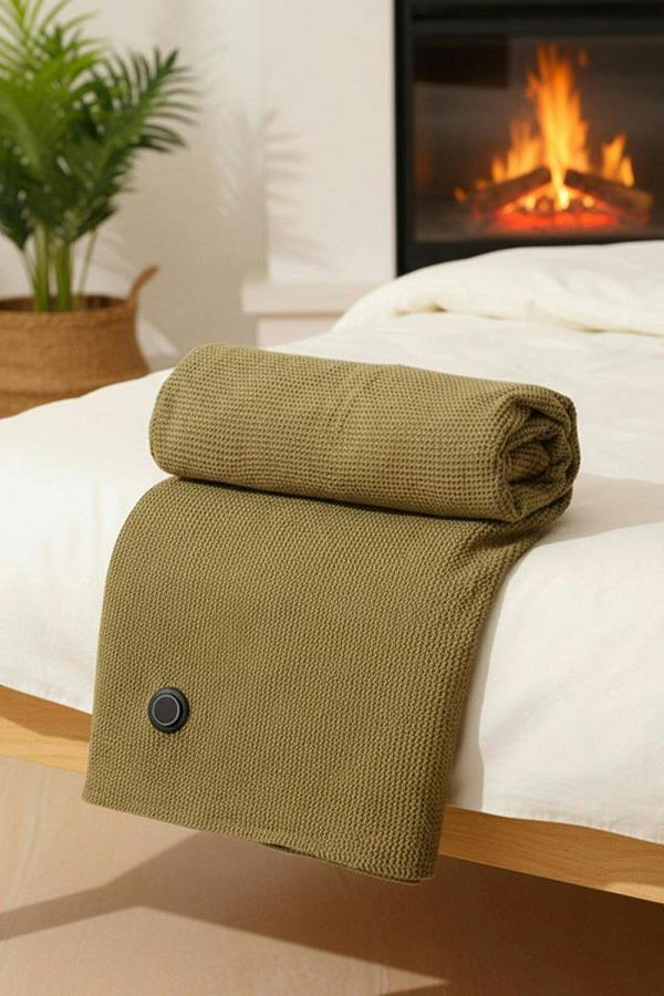 Anniou Heated Shawl - Green