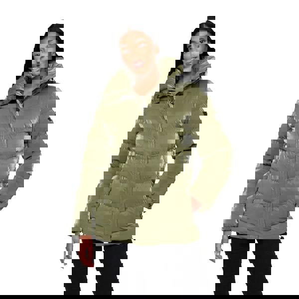 Crosshatch Womens/Ladies Cassandra Jacket - Olive - 