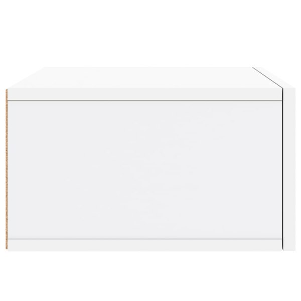 Berkfield Wall-mounted Bedside Cabinet White 35x35x20 cm