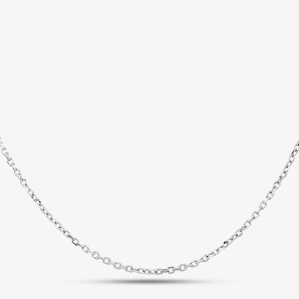 T. H. Baker Sterling Silver 20 Inch Sparkle Effect Chain 8.18.5975