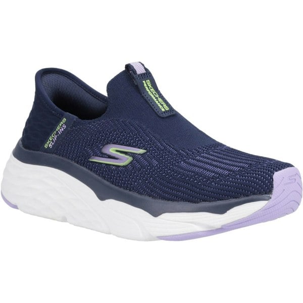 Skechers Max Cushioning - Smooth Women's Trainers in Navy/Lavender