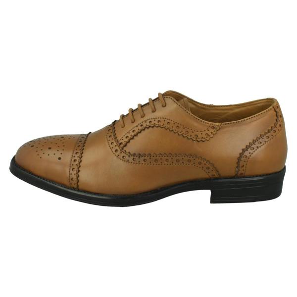 Thomas Blunt Mens Smart Lace Up Leather Oxford Brogue Shoes A2202