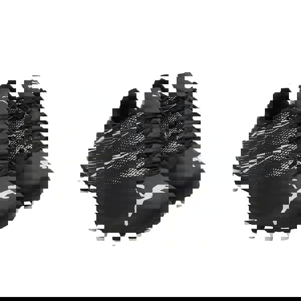 Puma Mens Attacanto FG/AG Football Boots - Black/Silver - 