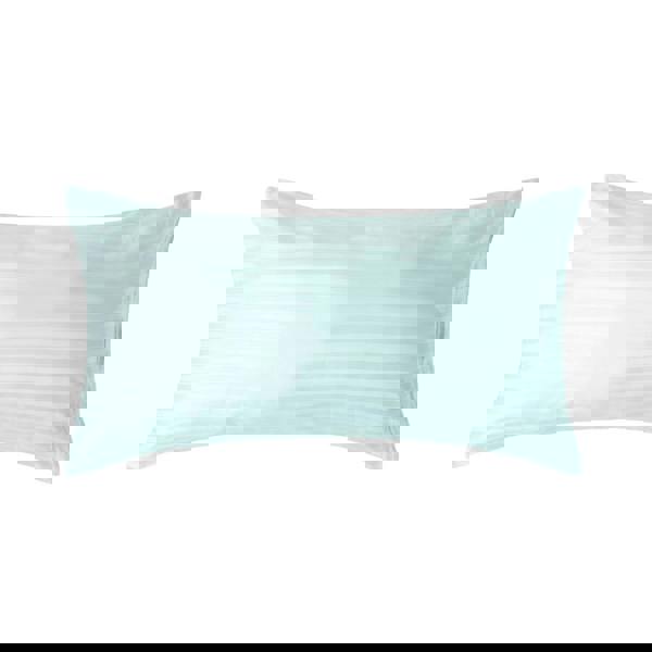 HOMESCAPES Silky 330 TC Egyptian Cotton Satin Stripe Housewife Pillowcase, King Size