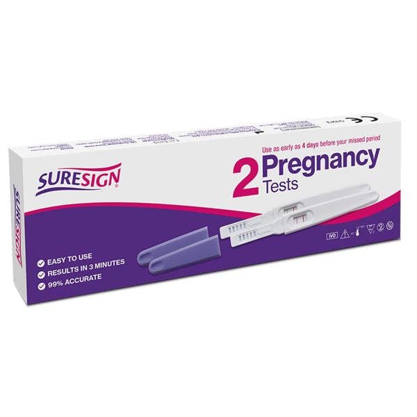 Suresign Pregnancy Midstream Twin
