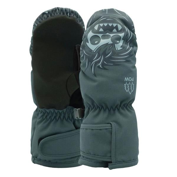 POW Critter Mitt Kids 4 Yrs Dark Slate Snow Mitten