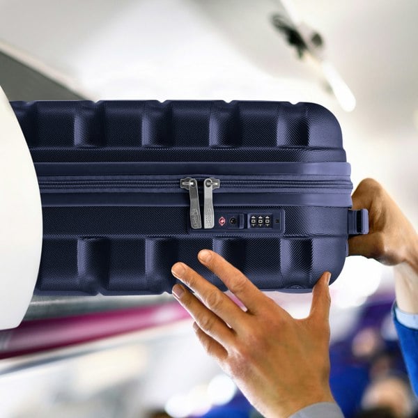 Flight Knight 55x35x20cm Carry On Cabin Suitcase (TSA Lock) 100+ Airlines Approved