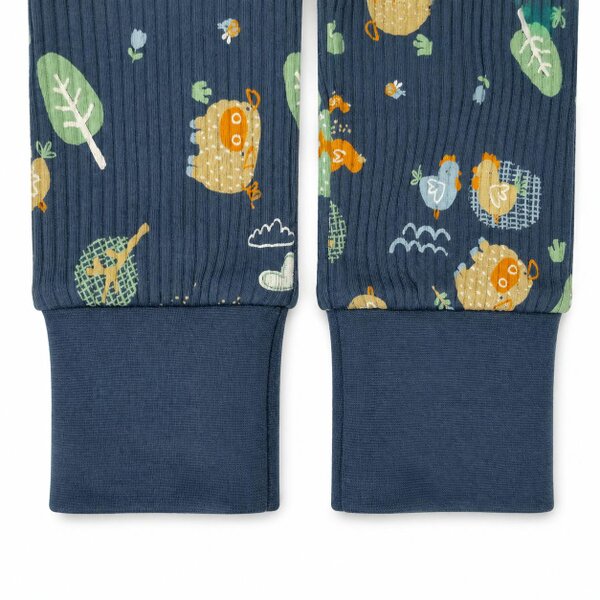 Mini Cuddles Farm theme-Printed Joggers (Muticolour), 3 Pack