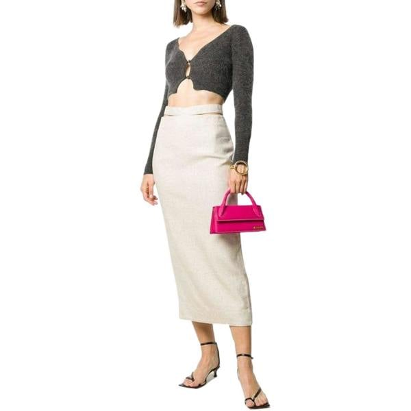 Jacquemus Le Chiquito Long Pink One Size