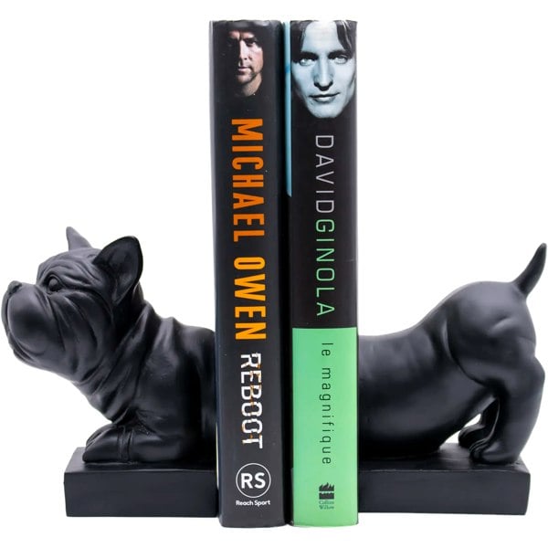 Maison des Cadeaux Black Sausage Dog Bookends