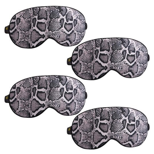 Satin Sleep Mask Multipack Sets - Various Designs - Snake