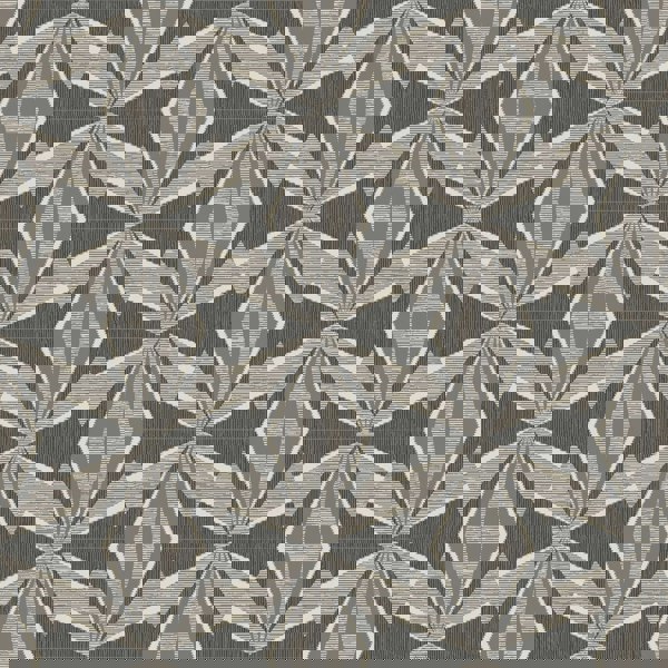 Hoopla Walls Sunray Diamond - Black 10m Wallpaper