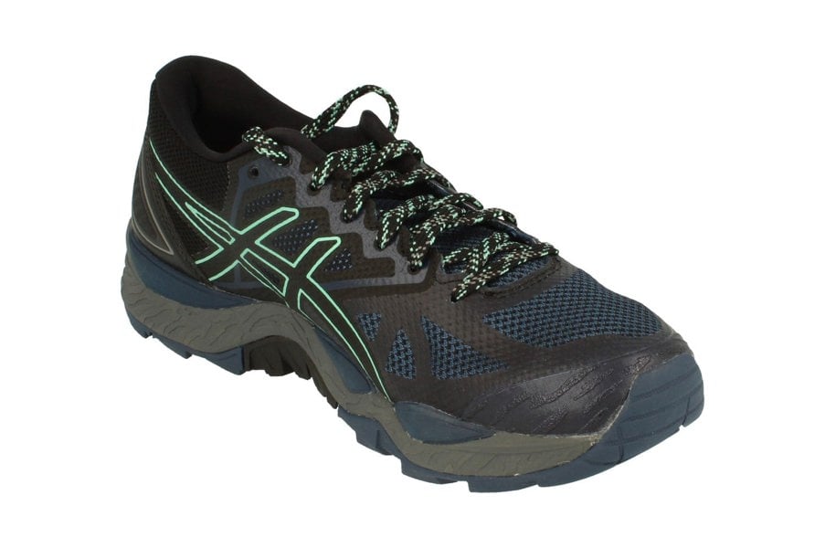 Asics Gel-Fujitrabuco 6 Womens T7E9N  5090 - Blue Black Green 5090 - Photo 3