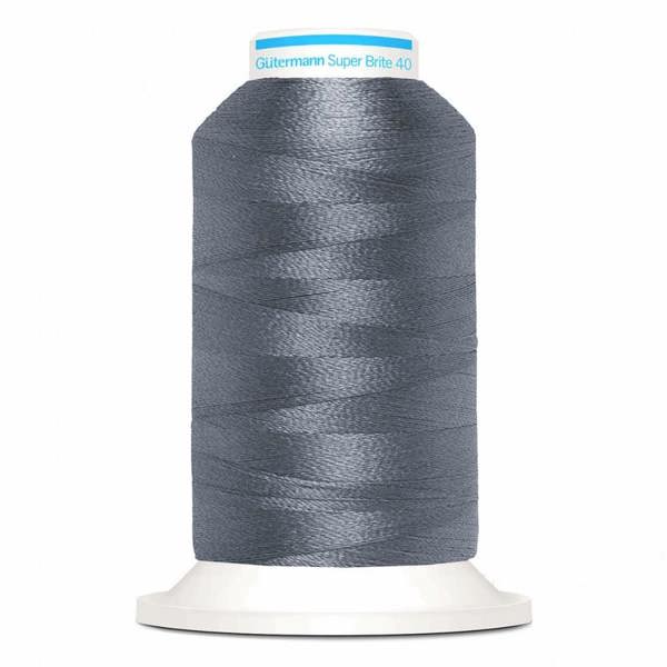 Gutermann Super Brite Polyester 40 Embroidery Thread 1000m Polyester Thread Suitable For Embroidery