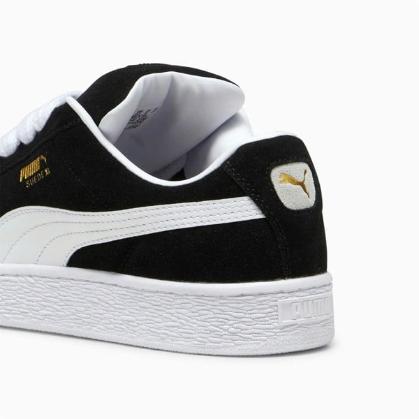 Puma 395205-02 Unisex Suede XL - Black/White