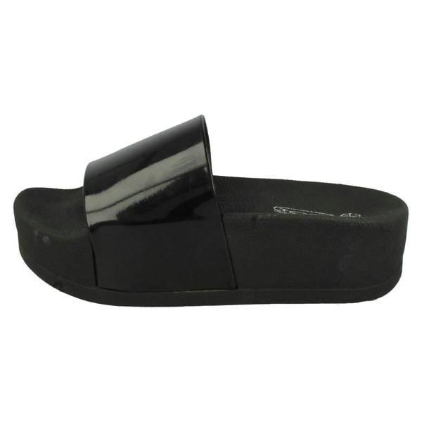 Spot On Ladies Spot On Open Toe Sandals