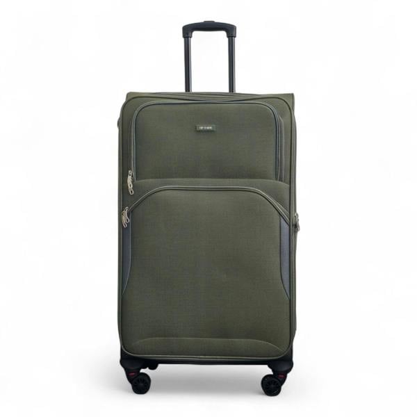 Infinity Luggage Expandable Soft 8 Wheel Lightweight Suitcase Luggage Travel Bags Set