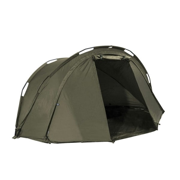 1 Man Carp Fishing Bivvy Tent - UV & Waterproof Outdoor Shelter Cover & Pegs - LoopsDirect