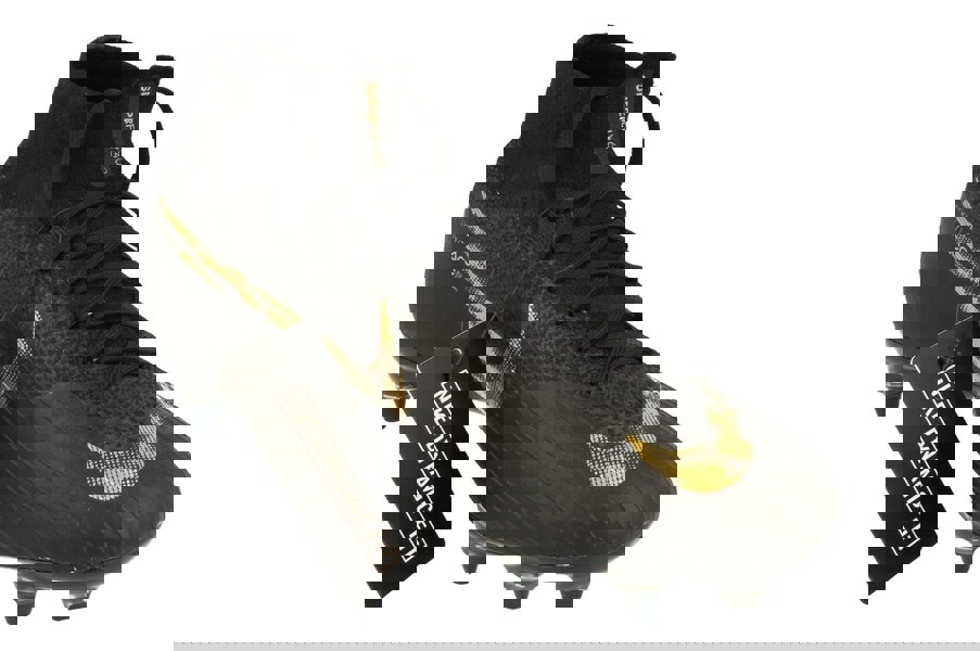 Nike Superfly 6 Elite Sg-Pro Ac Mens Football Boots Ah7366  077 - Black Metallic Vivid Gold 077 - Photo 3