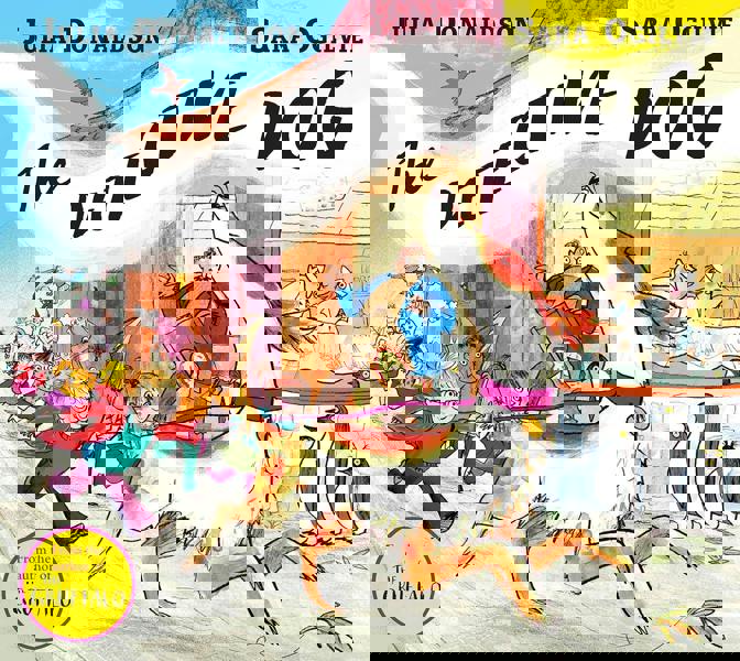 Julia Donaldson Collection 4 Books Set - Monkey Puzzle, The Detective Dog, The Hospital Dog, Gozzle