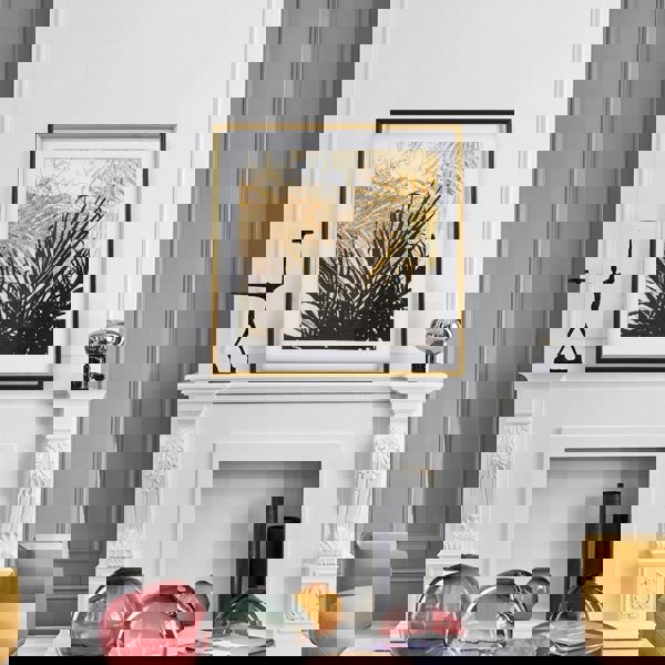 Sunset Framed Wall Art Print 60*60cm-Weilai-Weilai Concept