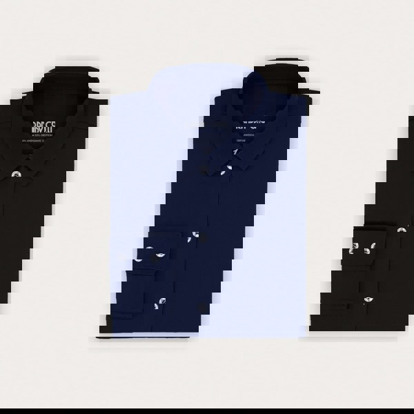 Randy Cow Midnight Breeze - Linen Shirt