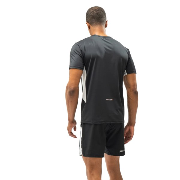 REFLECT Zone Tech T-Shirt Black/Grey