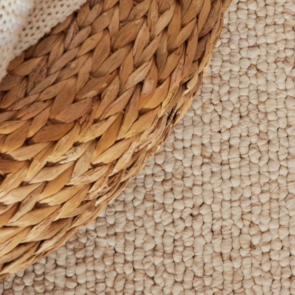 Rocco Flatweave Cream Rug – Natural Elegance
