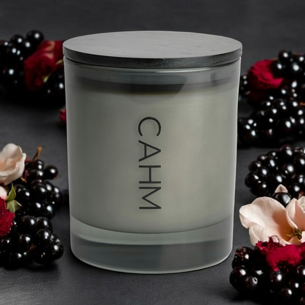 CAHM Cassis & Black Rose Candle  - Classic Collection