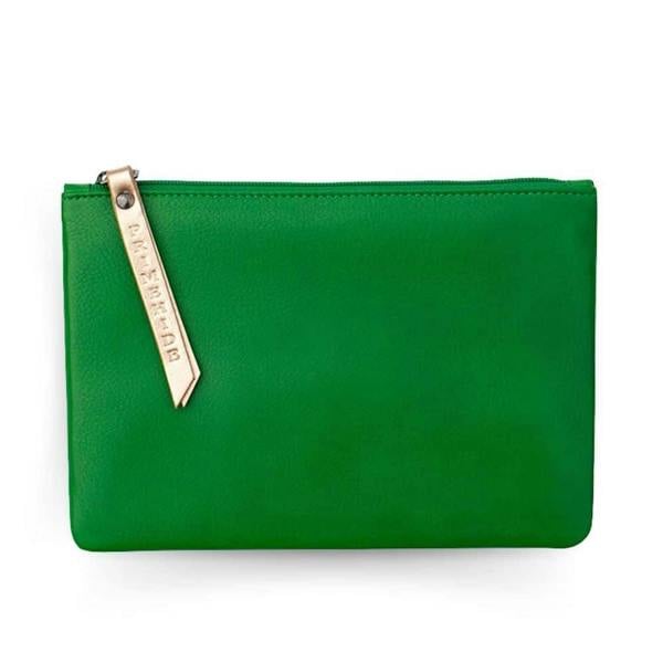 PRIMEHIDE Large Size Leather Zip Pouch