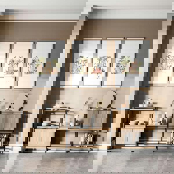 Wall Canvas Living Room | Set of 3 Moroccan Inspired Wall art Prints