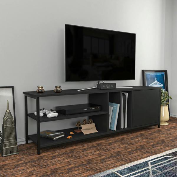 Decorotika Oneida Modern Tv Stand TV Cabinet for TV's up to 72"