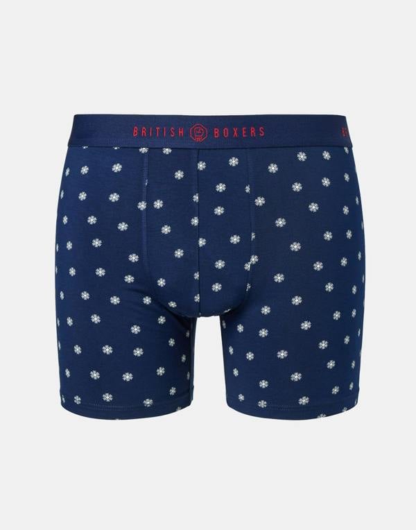 British Boxers Multipack! 4 Pairs of Men's Bamboo Stretch Trunks – Blizzard