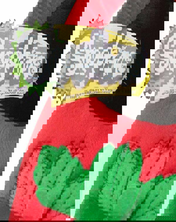 Womens Red Strawberry Kiss 3D Slippers