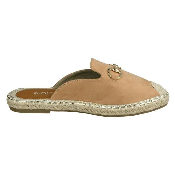Spot On Ladies Spot On Closed Toe Espadrilles F2261