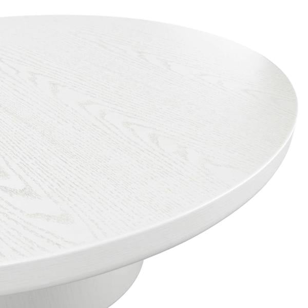 Wyld Haus Khali White Wood Veneer Coffee Table