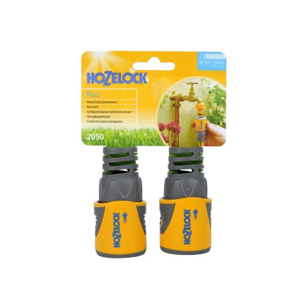 Hozelock 2050 Hose End Connector Plus - Multi Colour - 