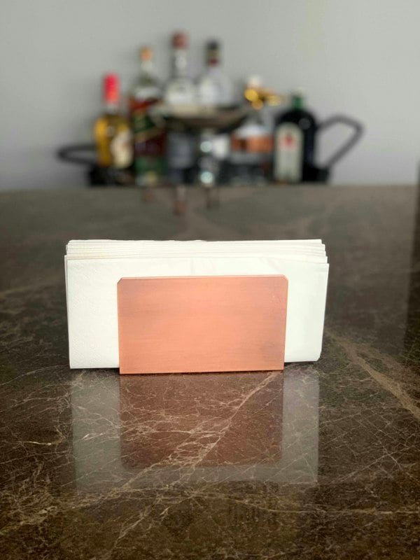 Rozi Copper Napkin Holder