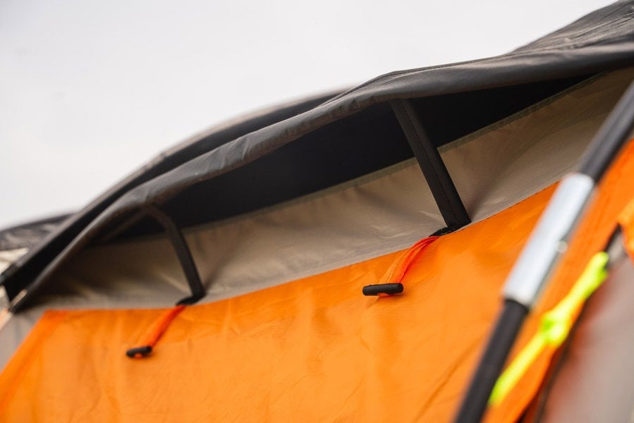 a vent on the side of The Wichenford 8.0 providing airflow inside the tent