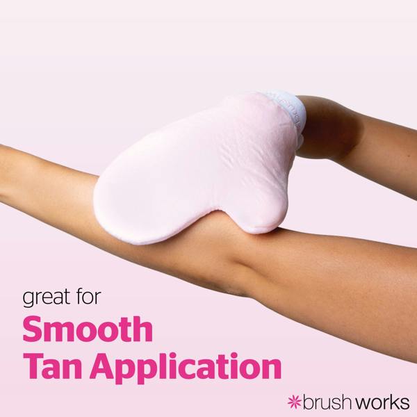 Brushworks Tan Applicator Mitt